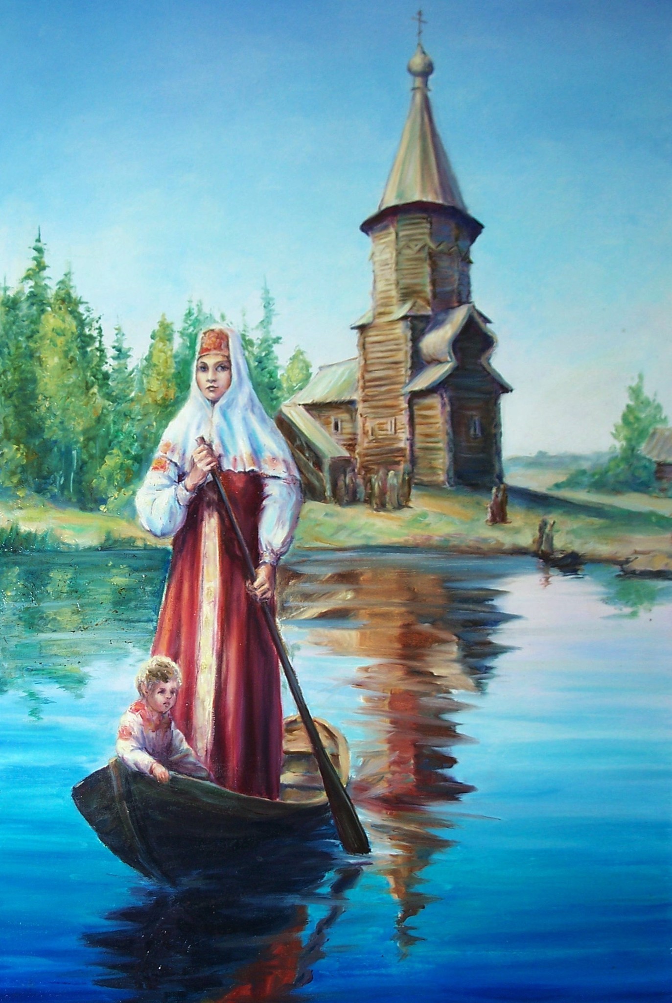 Картины художников древняя русь